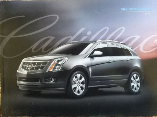 2010 cadillac srx crossover brochure