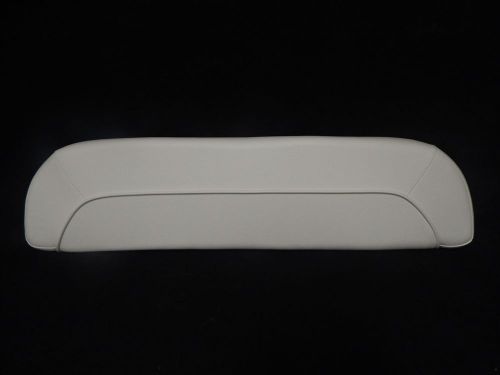 Key west leaning post back rest white cushion no logo boat/marine