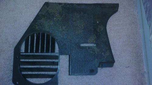 1978-1982 corvette green kick panel left