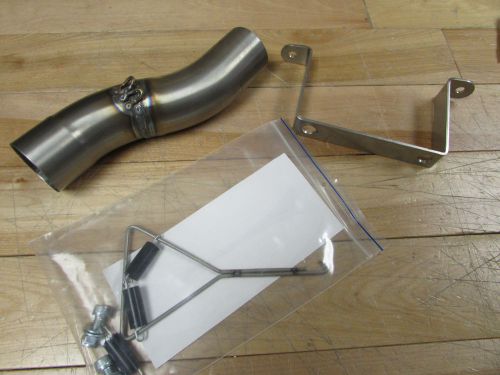 Fx nytro snowmobile 16&#034; muffler mid-pipe attachment kit - hindle nytr0s0ssu