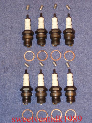 (16).....‘nos’ autolite bt8 spark plugs.......cross reference w/ champion d-16