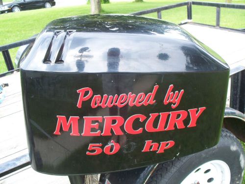 Mercury 60 hp bigfoot engine cowl, used, engine cover