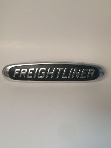 Freightliner name plate badge for 18 wheeler.