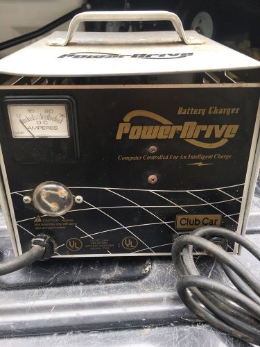 Club car power drive charger lester links 48 volt precedent ds golf cart