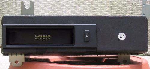 95-00 lexus ls400 six cd player changer w/ cartridge oem pioneer 86270-50100