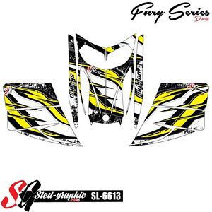 Sled wrap decal sticker graphics kit for ski-doo rev mxz snowmobile 03-07 sl6613