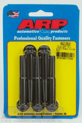 3/8-16 x 2.500 12pt black oxide bolts arp 642-2500