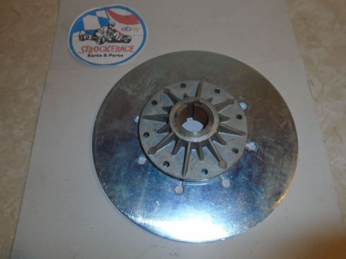 Vintage racing go kart nos airheart 7 3/4" brake rotor w/ 1" axle hub cart part