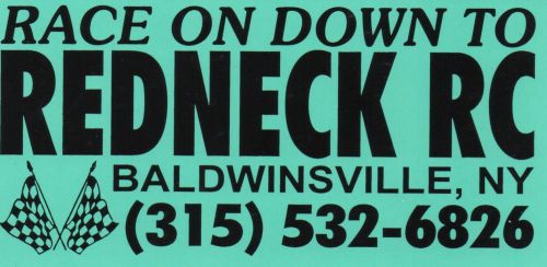 Redneck rc donation for amateur motocross racer that we sponsor