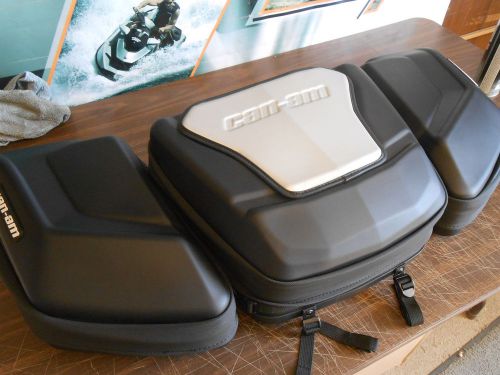 Can am outlander 2012 &amp; up linq deluxe front modular 44l bag #715001695 display