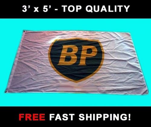 Bp racing flag - new 3&#039; x 5&#039; banner - fuel man cave garage shop - free ship