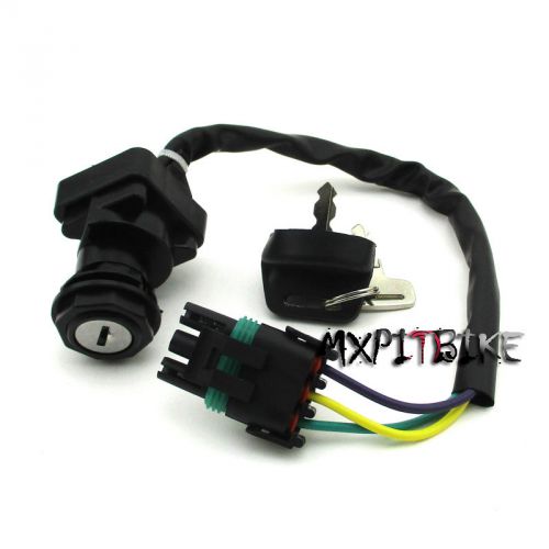 Ignition key switch fit bombardier can-am traxter 500 footshift 2001 atv quad