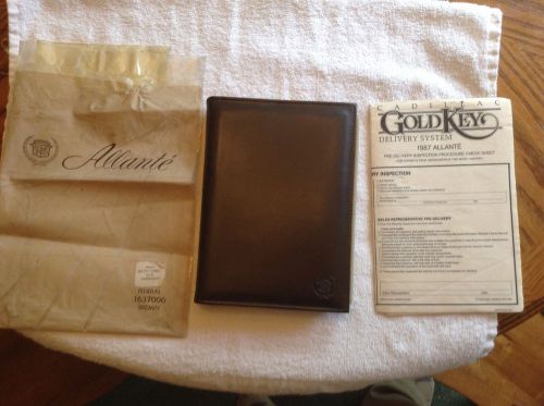 1987 cadillac allante convertible owner manual kit gm 2 seater euc black vinyl