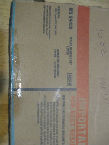 Felpro intake gasket set (lower)--ms94420-mazda 929 v6 3.0l engine- 1988-1989