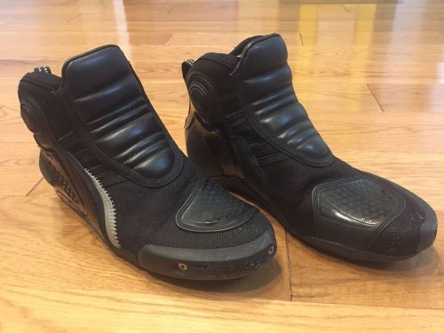 Dainese dyno cb2 black motorcycle boots us 8.5 eu 41