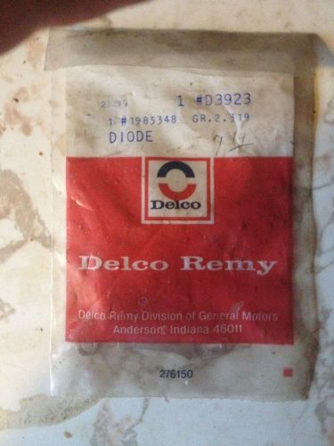 Acdelco d3923 alternator 'trio'  diode gm#1985348