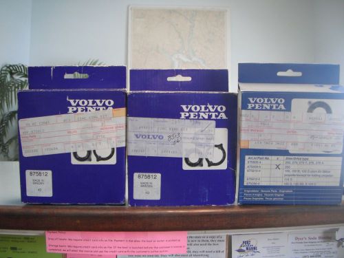 Volvo penta lot of 6 zinc ring kits new old stock