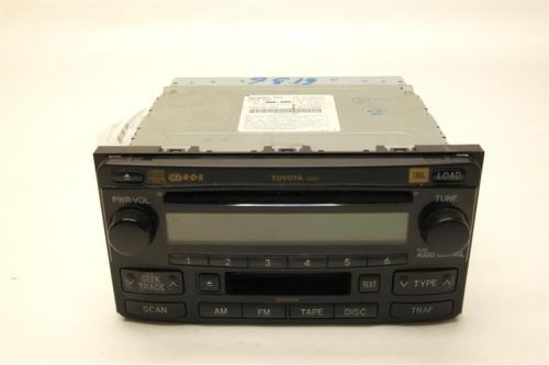 2006 toyota highlander radio receiver 86120-48430