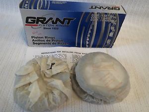 Grant 4.00" std bore cast piston ring set, 5/64 5/64 3/16 for ford chevy dodge