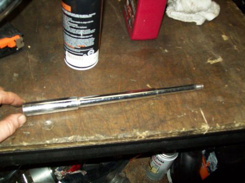 49-66 harley panhead shovelhead hydra glide chrome front wheel axle new