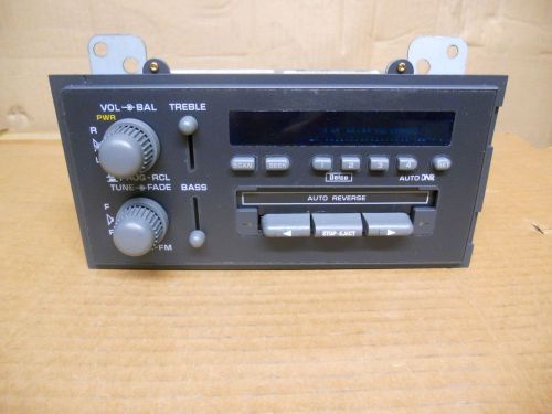 Core gm delco 1994 1995 blazer s10 jimmy sonoma am/fm cassette radio 16169165