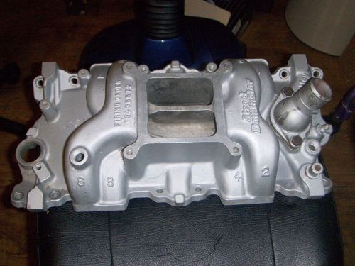 Holley street dominator intake for bbc #701r-3 300-36 free ship