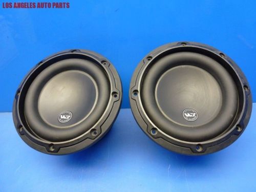 Jl audio 6w3v3-8: 6.5-inch (165 mm) 8 Ω  subwoofer driver speaker sub pair