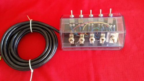Lowrider hydraulics per wired switch box / air-ride