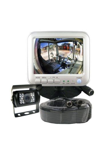 5&#034; lcd color rear view backup camera system for rvs, motorhomes, trucks, vans &amp;