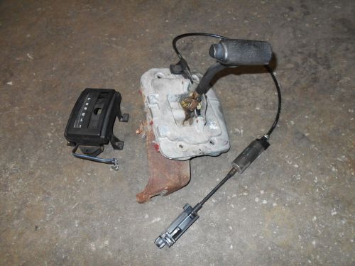 87-93 mustang aod automatic shifter bezel and cable  90 91 92