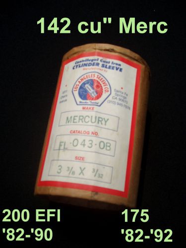 Mercury cylinder sleeve-w/ports - 200 &#039;82-&#039;83 (efi &#039;83-&#039;90) &amp; more la-014-ob