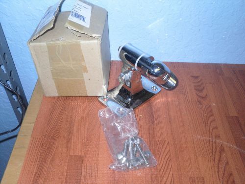 D. lilly chrome brass heavy duty vhf antenna mount (like shakespeare 407)