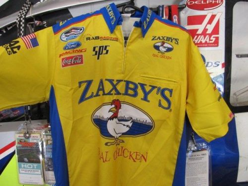 Nascar john wes townley zaxbys crew shirt nationwide series size med