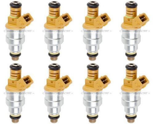 Brand new top quality set of 8 fuel injectors for ford lincoln &amp; mercury