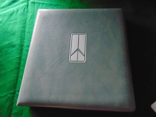 1992 oldsmobile dealer guide book original sales power intelligent engineering