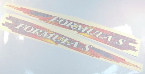 1998 genuine ski-doo formula s 380 main side hood nos oem decals 415109100