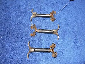 1920&#039;s 30&#039;s chevy ford dodge rat rod hood hold downs lot of 3  716