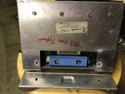 Gmc syclone typhoon factory ecm and stock chip