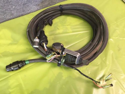 Clean used yamaha outboard wiring harness and keyswitch