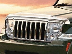 08-12 jeep liberty mopar chrome bug shield 82210694ac