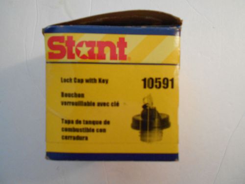 Stant gas lock cap with key