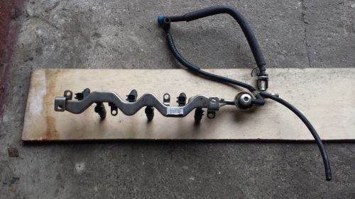 03-08 mazda 6 v6 3.0 oem set of 6 fuel injectors rail pressure regulator