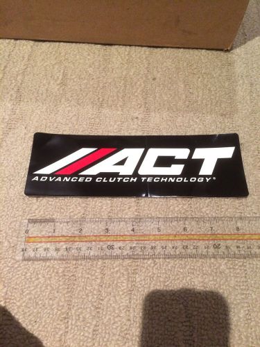 Act advance clutch technology sticker