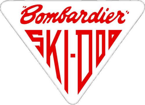 #684 (1) 3" ski-doo racing bee skidoo bombardier vinyl decal laminated stickers