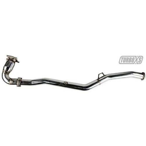 Turbo xs 2015 subaru wrx m/t catted front pipe p/n w15-fpc