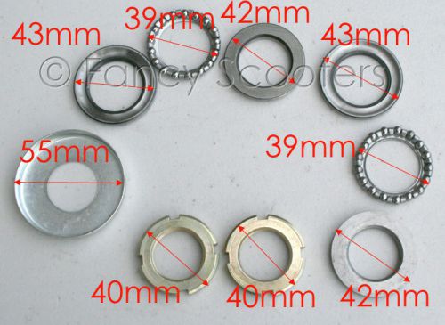 Tpgs-810 scooter triple tree center post bearing  50cc/150cc