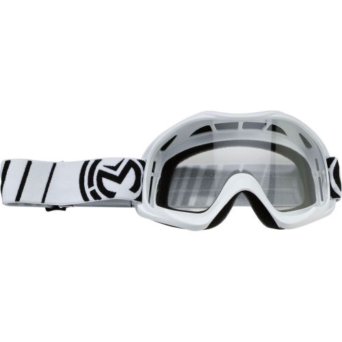 Moose racing mens qualifier dirt bike goggles adult one size white mx atv 2015