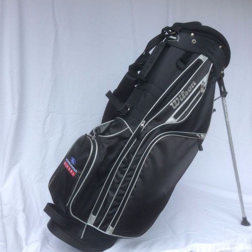 Ford powerstroke diesel golf bag, hat, towel, and golf can caddie
