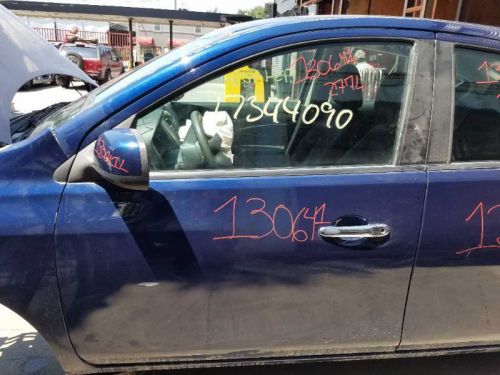 Driver left front door sedan manual fits 12-15 versa 91626