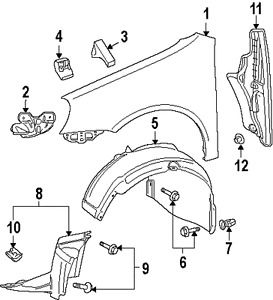 Volkswagen 1k5821135 genuine oem support